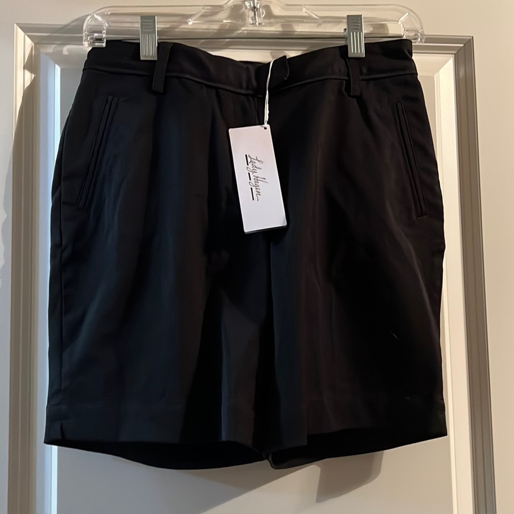 NWT Lady Hagen Black Golf Short